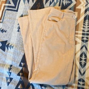 Corduroy flare pants